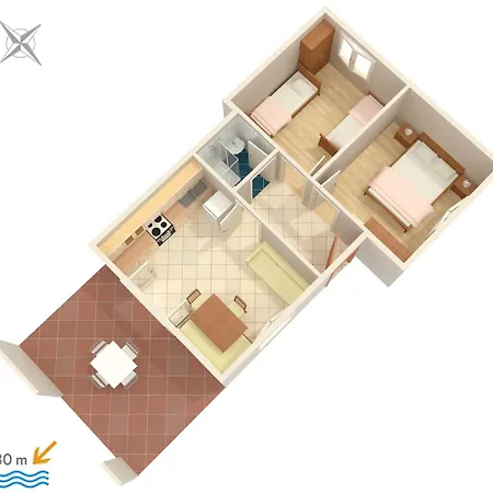 Apartment With A Swimming Pool Zrnovska Banja, - 8335 Korcula Town